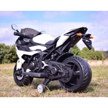 NAJNOWSZY MOTOR ŚCIGACZ KOŁA EVA, MIĘKKIE SIEDZENIE, GAZ W MANETCE, HAMULEC/5-1000