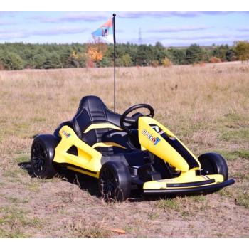 SZYBKI  GOKART SPEED 7  NA AKUMULATOR 12 V, HAMULEC SUPER MOC/A035-555P