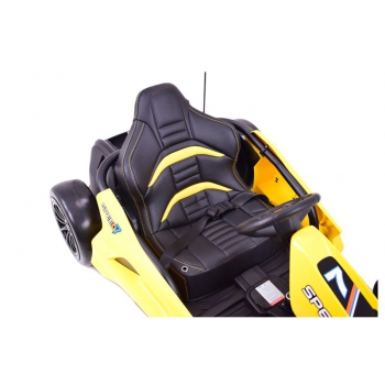 SZYBKI  GOKART SPEED 7  NA AKUMULATOR 12 V, HAMULEC SUPER MOC/A035-555P
