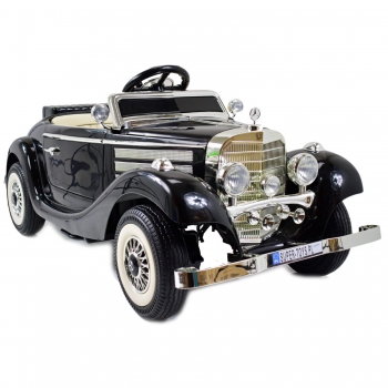 MERCEDES  RETRO TYP 540K DLA DZIECKA I DLA RODZICA, MIĘKKIE KOŁA EVA, MIĘKKIE SIEDZENIE,  FULL OPCJA/A200
