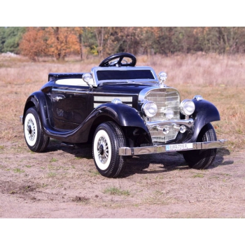 MERCEDES  RETRO TYP 540K DLA DZIECKA I DLA RODZICA, MIĘKKIE KOŁA EVA, MIĘKKIE SIEDZENIE,  FULL OPCJA/A200