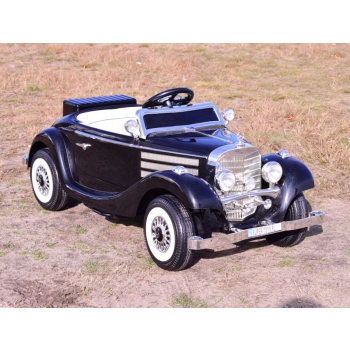 MERCEDES  RETRO TYP 540K DLA DZIECKA I DLA RODZICA, MIĘKKIE KOŁA EVA, MIĘKKIE SIEDZENIE,  FULL OPCJA/A200