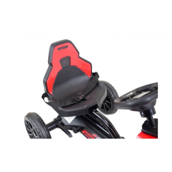 DUŻY GOKART SPEED NA PEDAŁY Z HAMULCEM, REGULOWANE SIEDZENIE, JAKOŚĆ/AHL005
