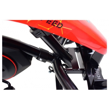 DUŻY GOKART SPEED NA PEDAŁY Z HAMULCEM, REGULOWANE SIEDZENIE, JAKOŚĆ/AHL005