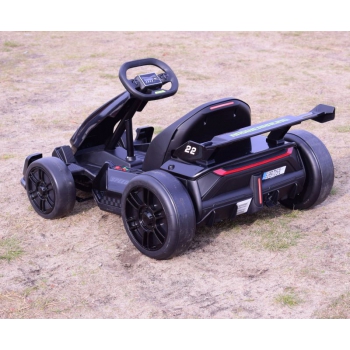 SZYBKI DRIFTUJĄCY GOKART NA AKUMULATOR 24 V, REGULOWANA RAMA/AHL007