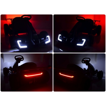 SZYBKI DRIFTUJĄCY GOKART NA AKUMULATOR 24 V, REGULOWANA RAMA/AHL007