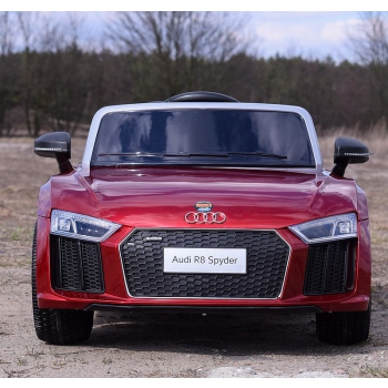 NAJNOWSZY ORYGINALNY AUDI R8 NA LICENCJI MIĘKKIE SIEDZENIE, MIĘKKIE KOŁA SUPER JAKOŚĆ/R8
