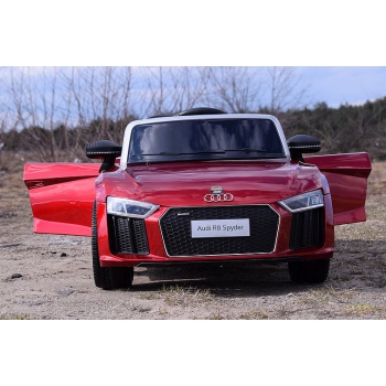 NAJNOWSZY ORYGINALNY AUDI R8 NA LICENCJI MIĘKKIE SIEDZENIE, MIĘKKIE KOŁA SUPER JAKOŚĆ/R8
