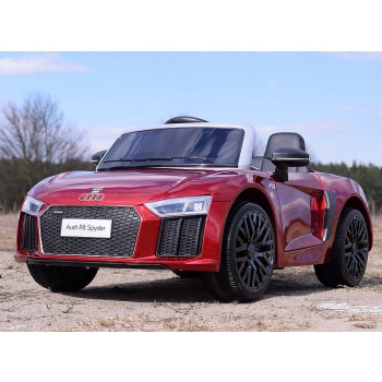 NAJNOWSZY ORYGINALNY AUDI R8 NA LICENCJI MIĘKKIE SIEDZENIE, MIĘKKIE KOŁA SUPER JAKOŚĆ/R8