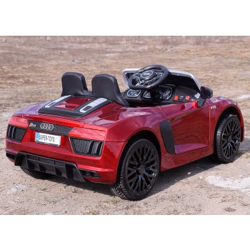 NAJNOWSZY ORYGINALNY AUDI R8 NA LICENCJI MIĘKKIE SIEDZENIE, MIĘKKIE KOŁA SUPER JAKOŚĆ/R8