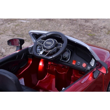NAJNOWSZY ORYGINALNY AUDI R8 NA LICENCJI MIĘKKIE SIEDZENIE, MIĘKKIE KOŁA SUPER JAKOŚĆ/R8