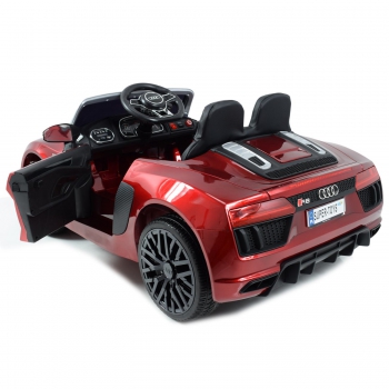 NAJNOWSZY ORYGINALNY AUDI R8 NA LICENCJI MIĘKKIE SIEDZENIE, MIĘKKIE KOŁA SUPER JAKOŚĆ/R8