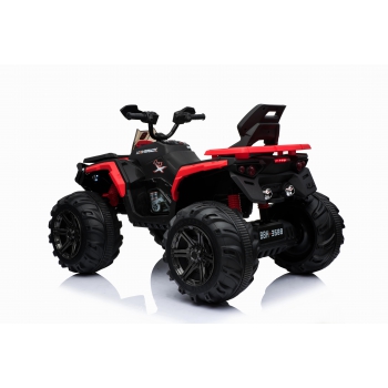 MEGA WIELKI QUAD MAVERICK  Z NAPĘDEM 4X4, AMORTYZATORY, MIĘKKIE KOŁA,/BBH3588