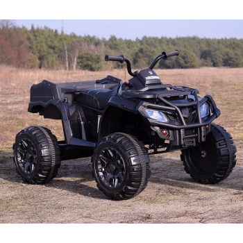 MEGA WIELKI QUAD, AMORTYZATORY, MIĘKKIE KOŁA, PILOT, WOLNY START, RADIO/0909