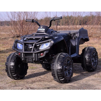 MEGA WIELKI QUAD, AMORTYZATORY, MIĘKKIE KOŁA, PILOT, WOLNY START, RADIO/0909