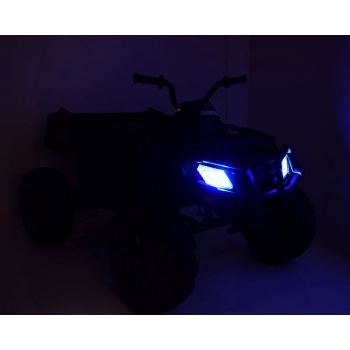 MEGA WIELKI QUAD, AMORTYZATORY, MIĘKKIE KOŁA, PILOT, WOLNY START, RADIO/0909
