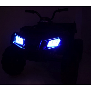 MEGA WIELKI QUAD, AMORTYZATORY, MIĘKKIE KOŁA, PILOT, WOLNY START, RADIO/0909