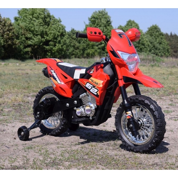 NAJNOWSZY MOTOR CROSSOWY FORCE II, ŚWIATŁA, DŹWIĘKI,DŻWIĘKI POLICYJNE/BDM0912