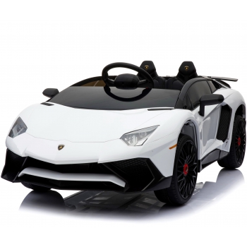 ORYGINALNE LAMBORGHINI AVENTADOR PEŁNA OPCJA, MIĘKKIE KOŁA, MIĘKKIE SIEDZENIE/BDM0913
