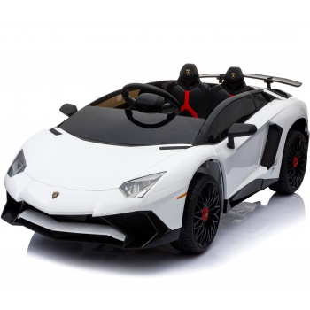 ORYGINALNE LAMBORGHINI AVENTADOR PEŁNA OPCJA, MIĘKKIE KOŁA, MIĘKKIE SIEDZENIE/BDM0913