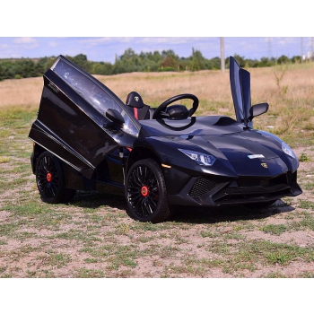ORYGINALNE LAMBORGHINI AVENTADOR PEŁNA OPCJA, MIĘKKIE KOŁA, MIĘKKIE SIEDZENIE/BDM0913