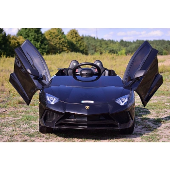 ORYGINALNE LAMBORGHINI AVENTADOR PEŁNA OPCJA, MIĘKKIE KOŁA, MIĘKKIE SIEDZENIE/BDM0913