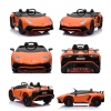 ORYGINALNE LAMBORGHINI AVENTADOR PEŁNA OPCJA, MIĘKKIE KOŁA, MIĘKKIE SIEDZENIE/BDM0913