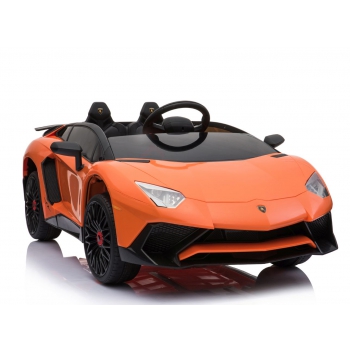 ORYGINALNE LAMBORGHINI AVENTADOR PEŁNA OPCJA, MIĘKKIE KOŁA, MIĘKKIE SIEDZENIE/BDM0913