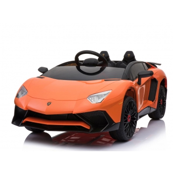 ORYGINALNE LAMBORGHINI AVENTADOR PEŁNA OPCJA, MIĘKKIE KOŁA, MIĘKKIE SIEDZENIE/BDM0913