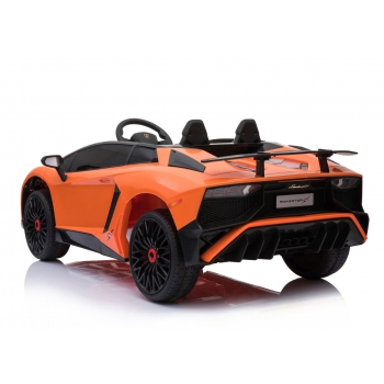 ORYGINALNE LAMBORGHINI AVENTADOR PEŁNA OPCJA, MIĘKKIE KOŁA, MIĘKKIE SIEDZENIE/BDM0913