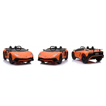 ORYGINALNE LAMBORGHINI AVENTADOR PEŁNA OPCJA, MIĘKKIE KOŁA, MIĘKKIE SIEDZENIE/BDM0913
