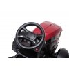 WIELKI TRAKTOR NA AKUMULATOR Z PRZYCZEPĄ, MIĘKKIE KOŁA, MIĘKKIE SIEDZENIE/BDM0925