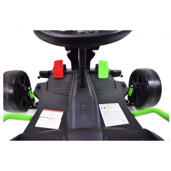 SZYBKI  GOKART FAST 3  Z FUNKCJĄ DRIFTU 24 V, RADIO, BLUETOOTH/BDM0933