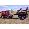MEGA TRUCK, CIĘŻARÓWKA Z PRZYCZEPĄ GIGANT ZESTAW/BDQ-2020