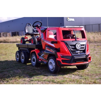 MEGA TRUCK, CIĘŻARÓWKA Z PRZYCZEPĄ GIGANT ZESTAW/BDQ-2020
