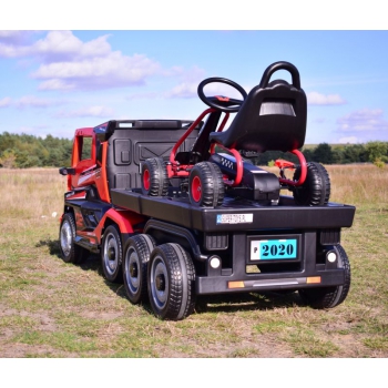 MEGA TRUCK, CIĘŻARÓWKA Z PRZYCZEPĄ GIGANT ZESTAW/BDQ-2020