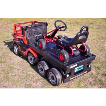 MEGA TRUCK, CIĘŻARÓWKA Z PRZYCZEPĄ GIGANT ZESTAW/BDQ-2020