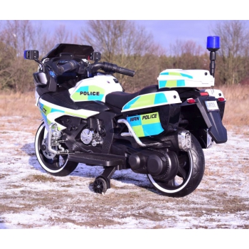 MEGA MOTOR POLICYJNY NA AKUMULATOR, KOGUT, MEGAFON, MOC/BEJ8188