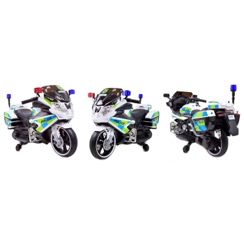 MEGA MOTOR POLICYJNY NA AKUMULATOR, KOGUT, MEGAFON, MOC/BEJ8188