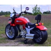 MEGA MOTOR CHOPPER, GAZ W MANETCE, MIĘKKIE SIEDZENIE/BLF916
