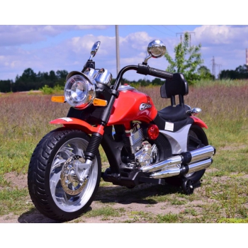 MEGA MOTOR CHOPPER, GAZ W MANETCE, MIĘKKIE SIEDZENIE/BLF916