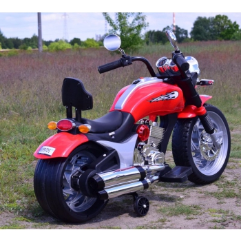 MEGA MOTOR CHOPPER, GAZ W MANETCE, MIĘKKIE SIEDZENIE/BLF916