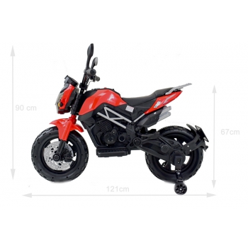OLBRZMI MOTOR CROSS  STRONG 2 EXCLUSIVE, AMORTYZATOR, GAZ W MANETCE /BLF918