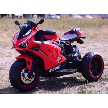 MEGA MOTOR 3 KOŁOWY BUPAITI, DWA SILNIKI , ŚWIECĄCE KOŁA/BPD-818