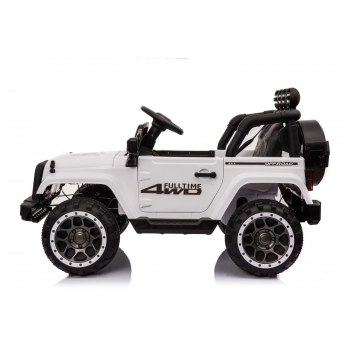 MEGA JEEP  FULLTIME, NAPĘD 4X4,  1X12V ,WOLNY START/ MIĘKKIE KOŁA,  FUNKCJA BUJANIAEXCLUSIVE/7588