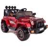 MEGA JEEP  FULLTIME, NAPĘD 4X4,  1X12V ,WOLNY START/ MIĘKKIE KOŁA, FUNKCJA BUJANIA EXCLUSIVE LAKIER/7588