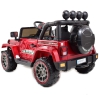 MEGA JEEP  FULLTIME, NAPĘD 4X4,  1X12V ,WOLNY START/ MIĘKKIE KOŁA, FUNKCJA BUJANIA EXCLUSIVE LAKIER/7588
