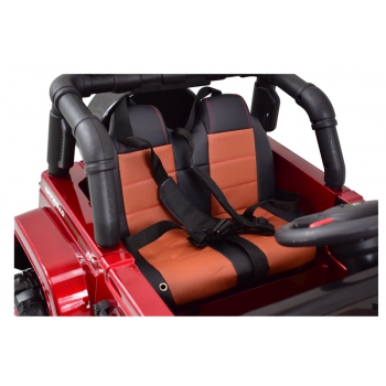 MEGA JEEP  FULLTIME, NAPĘD 4X4,  1X12V ,WOLNY START/ MIĘKKIE KOŁA, FUNKCJA BUJANIA EXCLUSIVE LAKIER/7588