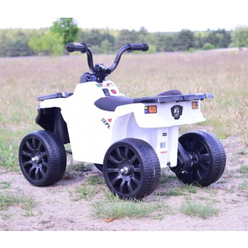 QUAD SPORT NA AKUMULATOR  - MIĘKKIE SIEDZENIE, MIĘKKIE KOŁA/BRJ3201