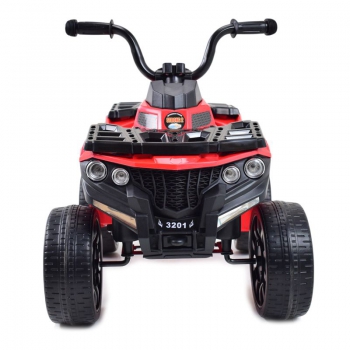 QUAD SPORT NA AKUMULATOR  - MIĘKKIE SIEDZENIE, MIĘKKIE KOŁA/BRJ3201
